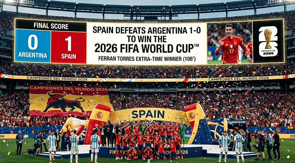 Spain Defeats Argentina 1-0 to Win the 2026 FIFA World Cup | Wikibash